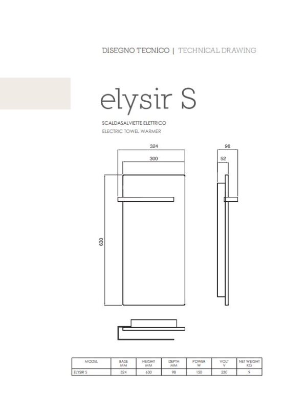 Scaldasalviette E Termoarredi Elysir S Edil Melissa Ceramiche E Shop